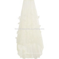 New Fashion Organza And Feather Appliqued Silk Skirt DEM/DOM Manufacture Wholesale Fashion Women Apparel (TA5140S)